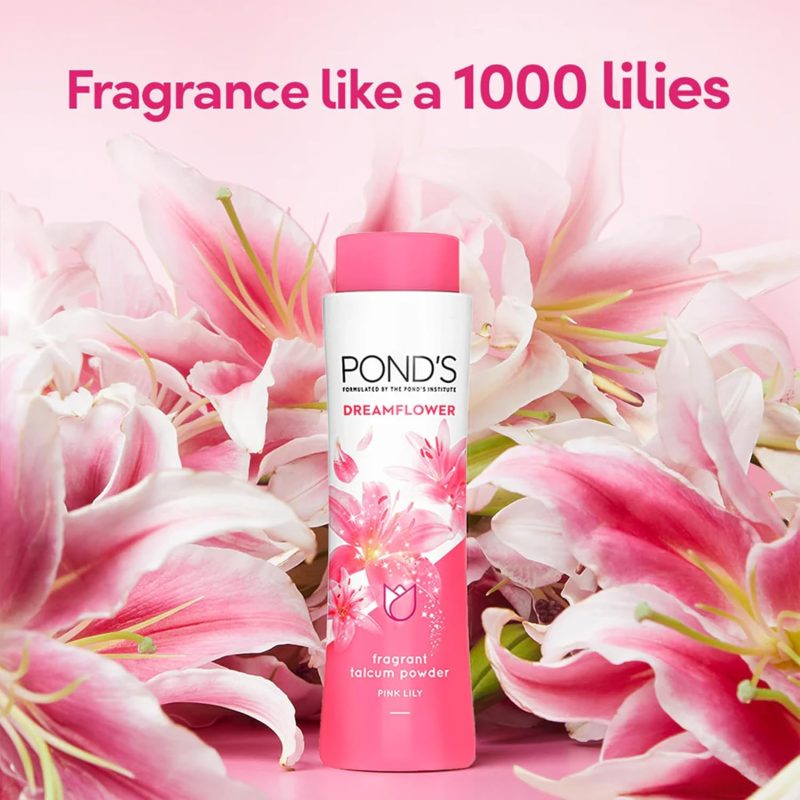 POND'S Dream Flower Magic Fragrant Talc with Glowing, 100G - Image 5