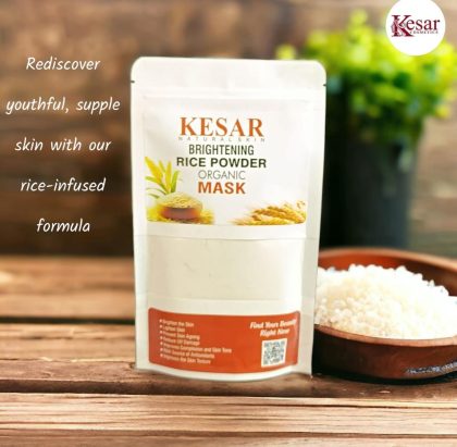 Kesar Rice Powder Organic Face Mask
