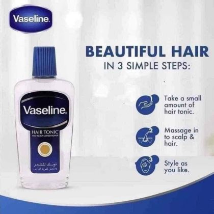 Inndian Vaseline Hair Tonic & Scalp Conditioner (Hair Oil) 200 ml (imported)